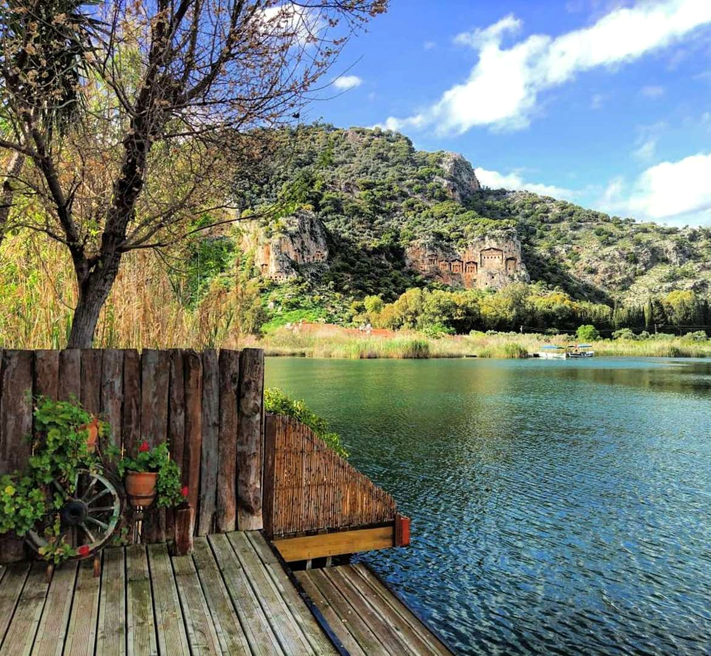 Dalyan Pension nehir manzarası